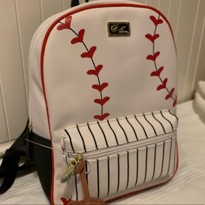 Betsey Johnson Baseball Backpack
